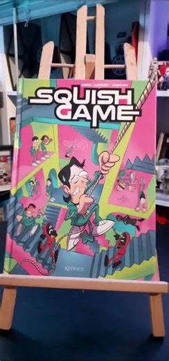 bande dessinée squich game#livre
