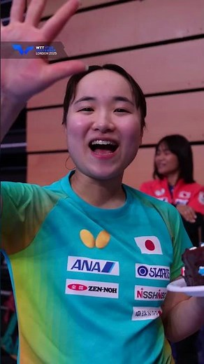 Happy birthday, Mima Ito! 🎂 #WTTLondon #TableTennis