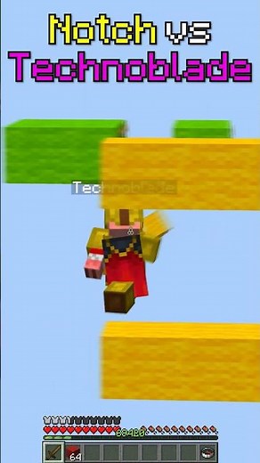 Notch vs Technoblade 😵🤯💀