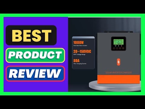 PowMr 1KW EU Hybrid Solar Inverters 12V V Pure Sine drive With