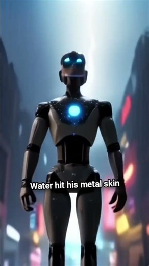 The Robot That Wanted to Feel Rain 🌧️ | A Heart-Touching Short Story#shorts #foryou #story