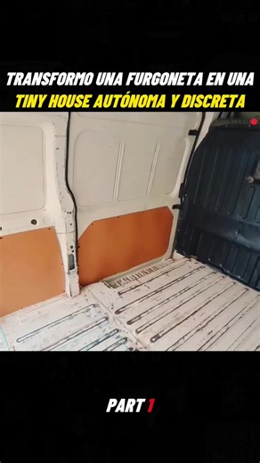 I’m transforming a van into a discreet, self-sufficient tiny house | Part 1 #vanconversion #vanlife #campervan #vanrenovation #tinyhouse