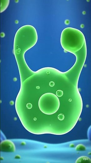 Amoeba #science #biology #3danimation #facts #shortvideo #nature #animation