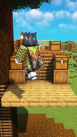 Minecraft Tree Base🏠 #shorts