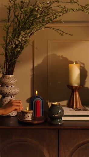 6.4K views · 51 reactions | Sideboard styling? We’re full of bright ideas, from sculptural candles to bold table lamps  #MyMarks Shop for big plans and small moments at your nearest M&S. Our stores are open as usual, and our brilliant colleagues look forward to seeing you. | Marks and Spencer | Facebook