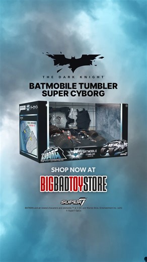 117K views · 2.9K reactions | 驪 The Dark Knight’s ride is back—Super Cyborg style. Unmask the mechanics of Gotham’s most iconic vehicle with the Batman Begins Super Cyborg Batmobile Tumbler (Full Color Ver.). ⚡ Available now for pre-order at BigBadToyStore! https://link.bigbadtoystore.com/fb08c7 #Batman #TheDarkKnight #Batmobile #BBTS #Collectors | BigBadToyStore | Facebook
