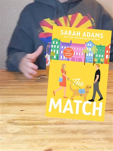 Day 334 The Match by Sarah Adams #booktook #bookreview #bookreels #dogawareness #seizure