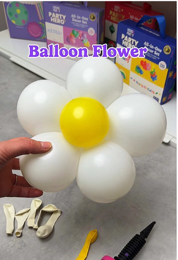 Create a Cute Balloon Flower Tutorial