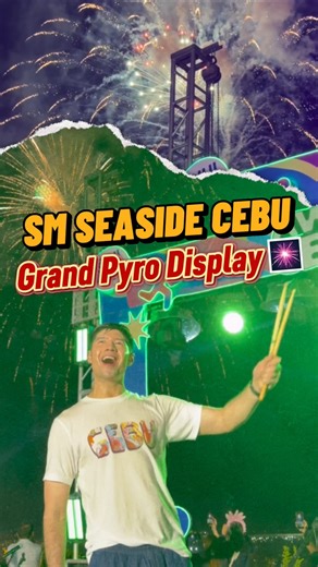 Such an honor to perform & lead the countdown for @smseasidecitycebu Grand Pyro Display 🎆 Thank you for having me! 🤍 #TheDJimmyNoconExperience #djjimmynocon | Jimmy Nocon