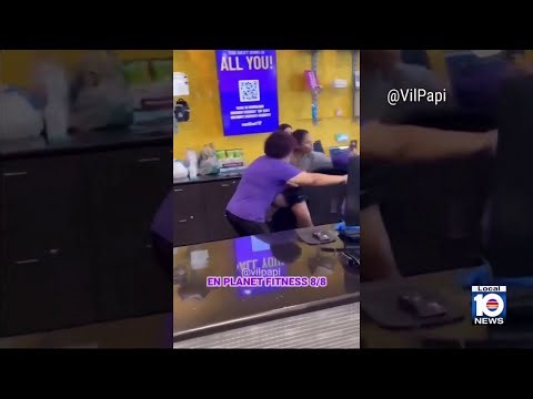 Video shows woman attacking gym employee at Miami Planet Fitness