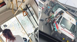 San Martín de Porres: persona cae desde el Puente del Ejército e impacta contra bus del Metropolitano