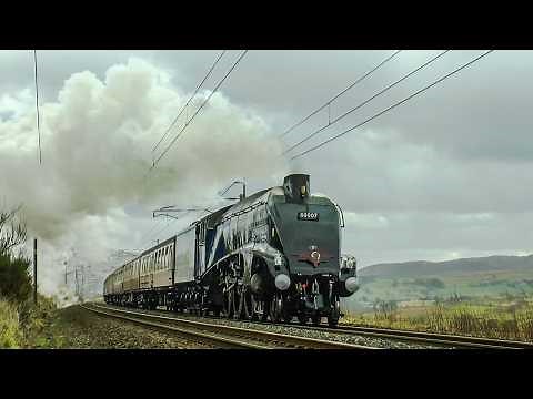 A4 'Sir Nigel Gresley' Storms Over Shap Unassisted At 51mph !