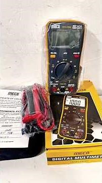Best Digital Multimeter & Clamp Meter for Accurate Testing! ⚡ #Shorts