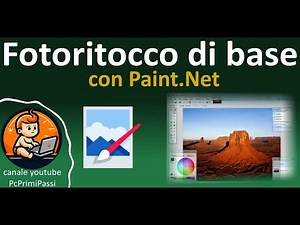 Fotoritocco di base semplice con Paint.net