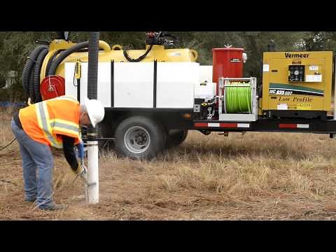 Hydro Excavation with Vac-tron Equipment