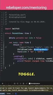 Fix SwiftUI @Binding Bugs with This Simple Example