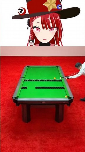 神業ビリヤード再現 241日目：128回拒絶されても、動画は15回で終わらせるのがプロの仕事。14回の発狂ダンスの先に、最高の1打を置きました。 #vrchat #billiards