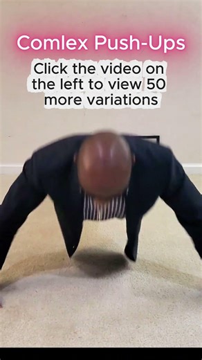 Complex Push-Ups | Fitness In A Suit