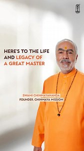 98 reactions · 14 shares | Swami Chinmayananda's profound teachings,...