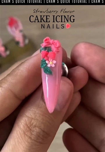 Quick Tutorial Nail Design 05 🍰 ݁𖥔˖ 🍓Strawberry Flavor Cake Icing Nails Fresh out of the oven—strawberry icing cake nails!🍓🍰 In this tutorial, I’ll show you how I created these adorable 3D strawberry cake. Full Video Tutorial is on my Red App Channel!🎞️ ✨𝗙𝗼𝗹𝗹𝗼𝘄 𝗳𝗼𝗿 𝗺𝗼𝗿𝗲!🍒 𝑫𝒊𝒔𝒄𝒍𝒂𝒊𝒎𝒆𝒓: ✦ 𝐼 𝑑𝑜 𝑛𝑜𝑡 𝑜𝑤𝑛 𝑡ℎ𝑒 𝑟𝑖𝑔ℎ𝑡𝑠 𝑡𝑜 𝑡ℎ𝑖𝑠 𝑚𝑢𝑠𝑖𝑐, 𝑎𝑙𝑙 𝑟𝑖𝑔ℎ𝑡𝑠 𝑏𝑒𝑙𝑜𝑛𝑔 𝑡𝑜 𝑡ℎ𝑒 𝑜𝑤𝑛𝑒𝑟, 𝑛𝑜 𝑐𝑜𝑝𝑦𝑟𝑖𝑔ℎ𝑡 𝑖𝑛𝑓𝑟𝑖𝑛𝑔𝑒𝑚𝑒𝑛𝑡 𝑖𝑛𝑡𝑒𝑛𝑑𝑒�