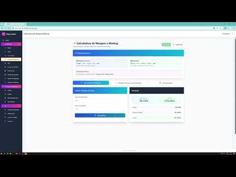 Calculadora de Margem e Markup