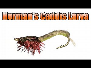 Herman's Caddis Larva Fly Tying - Great Realistic Caddis Nymph