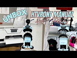 Ubox HTVRONT Manual Hat Press Review: DTF Printing with Loklik iPrinter Creating Custom Hats