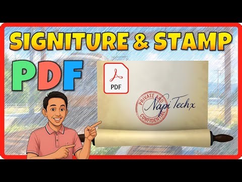 PDF Signature & Stamp Tutorial (2026 Update)