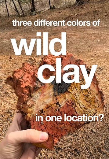 wild clay content is backkkk! 🌟🗿 prepping for the wild clay exhibition that I’m co-curating with John Reinking at @Arts Council of Princeton ! 🤎🏺 • • local clay digging processing pottery ceramics exhibition