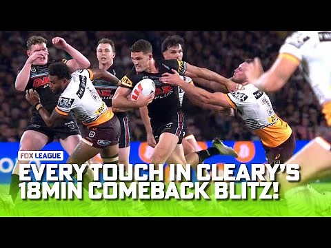 Every touch from the Nathan Cleary led comeback! | 2023 NRL Grand Final | Fox League