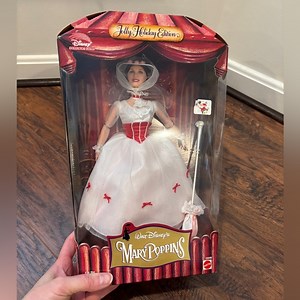 Disney Mary Poppins Jolly Holiday Edition Doll 1999 Mattel Collectible New