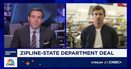 Zipline CEO on State Department deal: A big transition toward commercial diplomacy