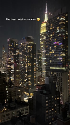 Stunning New York City Hotel Room Views at Night