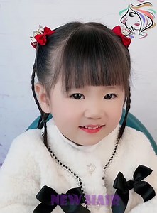 302K views · 10K reactions | Create cute hairstyles for babies | New hair | Facebook