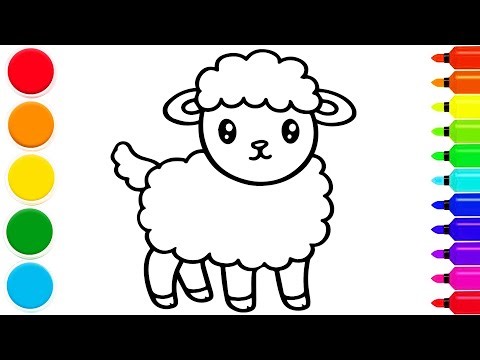 How to draw a Sheep | Easy Step by Step Tutorial