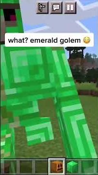 Emerald golem mod for minecraft