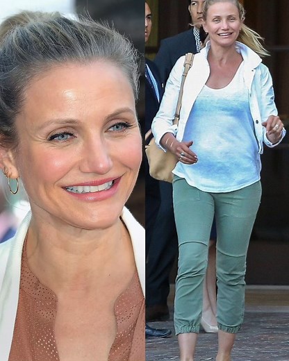 Cameron Diaz and her partner announced her pregnancy through social media with great excitement. But they were immediately called careless and irresponsible. | Icons