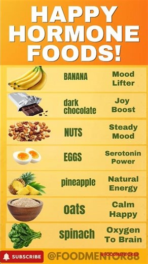 Top 7 Happy Hormone Foods That Boost Your Mood Naturally