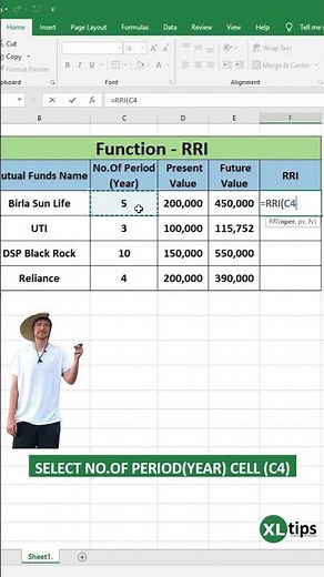 CAGR Function and Formula in Excel |