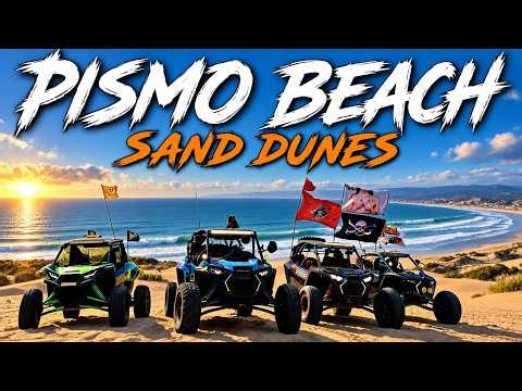Off Roading & camping at Pismo Beach Sand Dunes | Polaris RZR Can Am