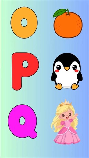 ABC Song l ABC Phonics Song l Alphabet Song for Preschool & Kindergarten l Learn ABC Letters O-Z
