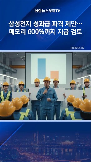 삼성전자, 성과급 확대 제안…메모리 600%·파운드리 최대 100%