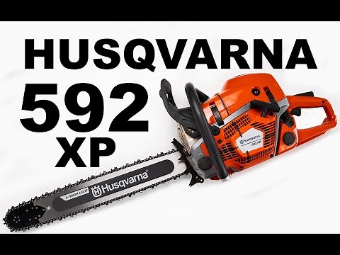 NEW Husqvarna 592 XP Chainsaw!