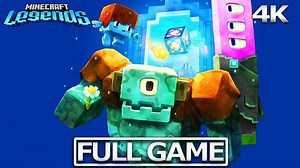 Minecraft Legends Full Gameplay Walkthrough / No Commentary 【FULL GAME】 4K Ultra HD