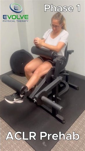 Torn ACL Rehab? Try Blood Flow Restriction (BFR) Bands with Leg Extensions! #Prehab