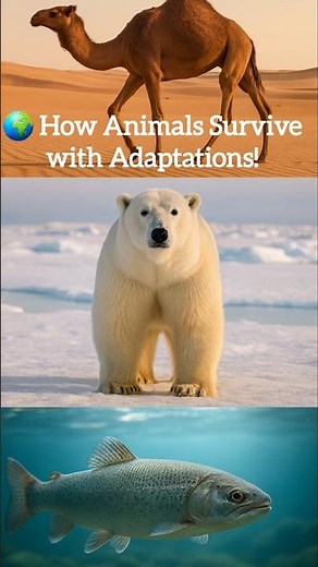 How Animals Adapt to different Environments? – Basic Animal Adaptations