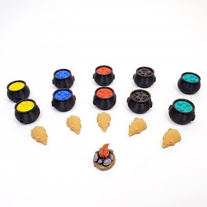 The Quacks of Quedlinburg: 3D Deluxe Tokens (Set of 16)