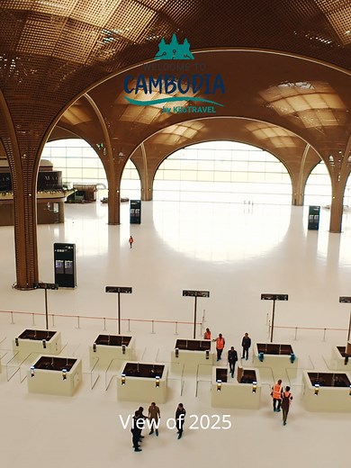 Charming Kingdom: Techo International Airport in Cambodia