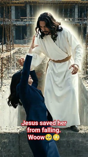 Jesus saved her from falling. wow, #trending #jesus #revival #breakingnews #jesusfreak #gospelnews