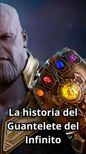 The story of the Infinity Gauntlet #thanos #marvel #avengers